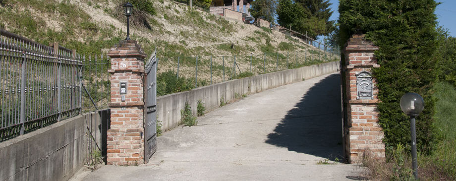 Ingresso all'agriturismo Ingresso all'agriturismo